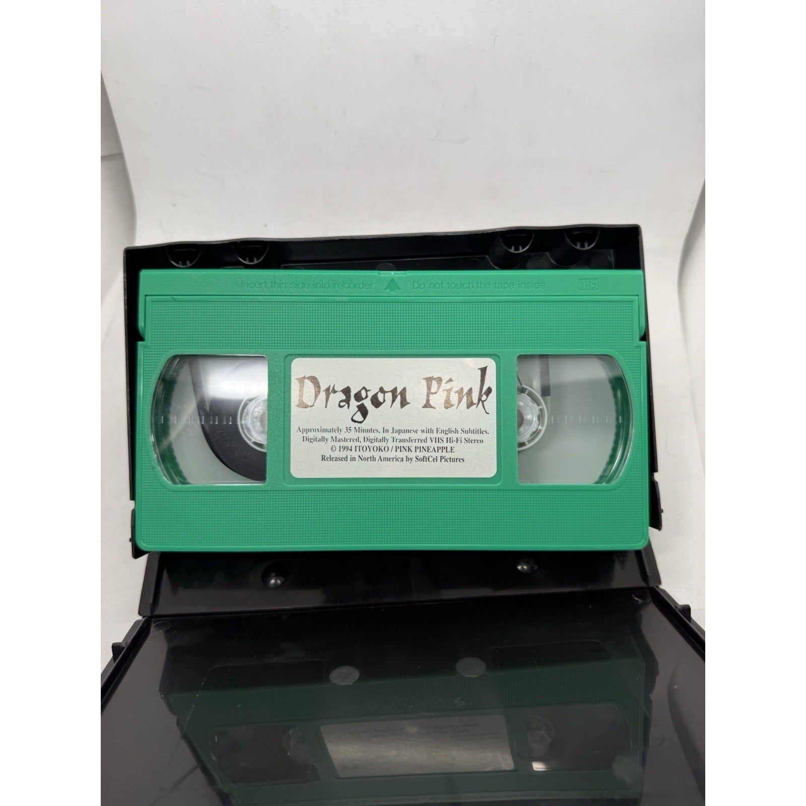 Dragon Pink VHS 1994 Anime SoftCel Pictures English Sub Rare OOP Hi - Fi Stereo - thriftgoblin