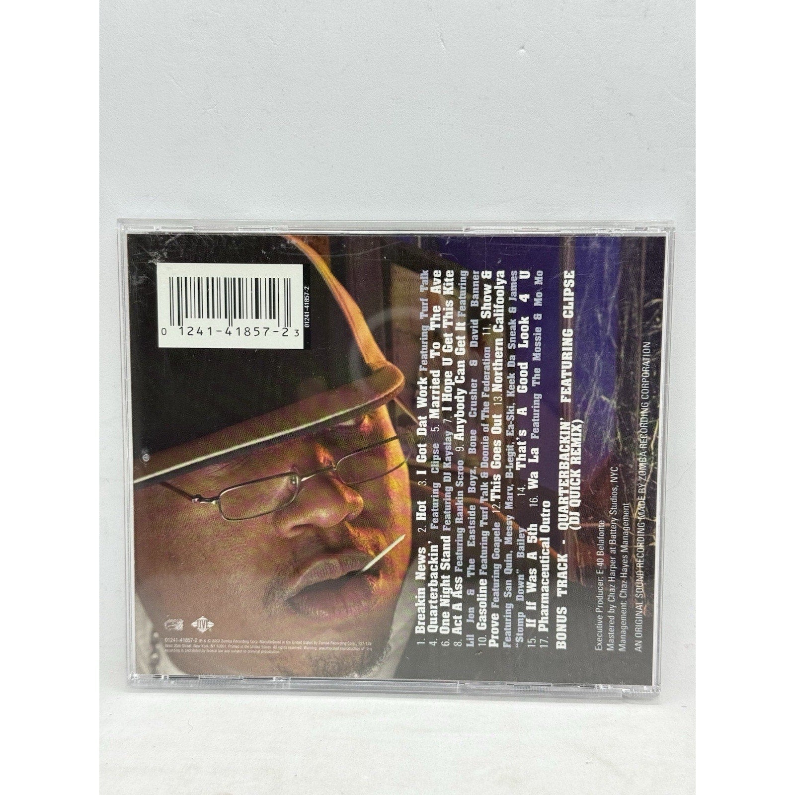 E - 40 : Breaking News - CD - 2003 - thriftgoblin