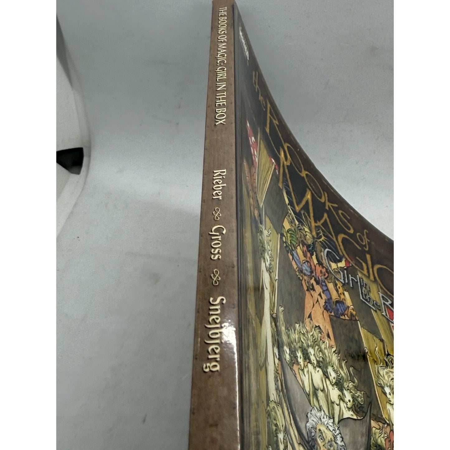 Books of Magic Girl in the Box Book 5 DC Vertigo TPB 1999 Rieber Gross Gaiman