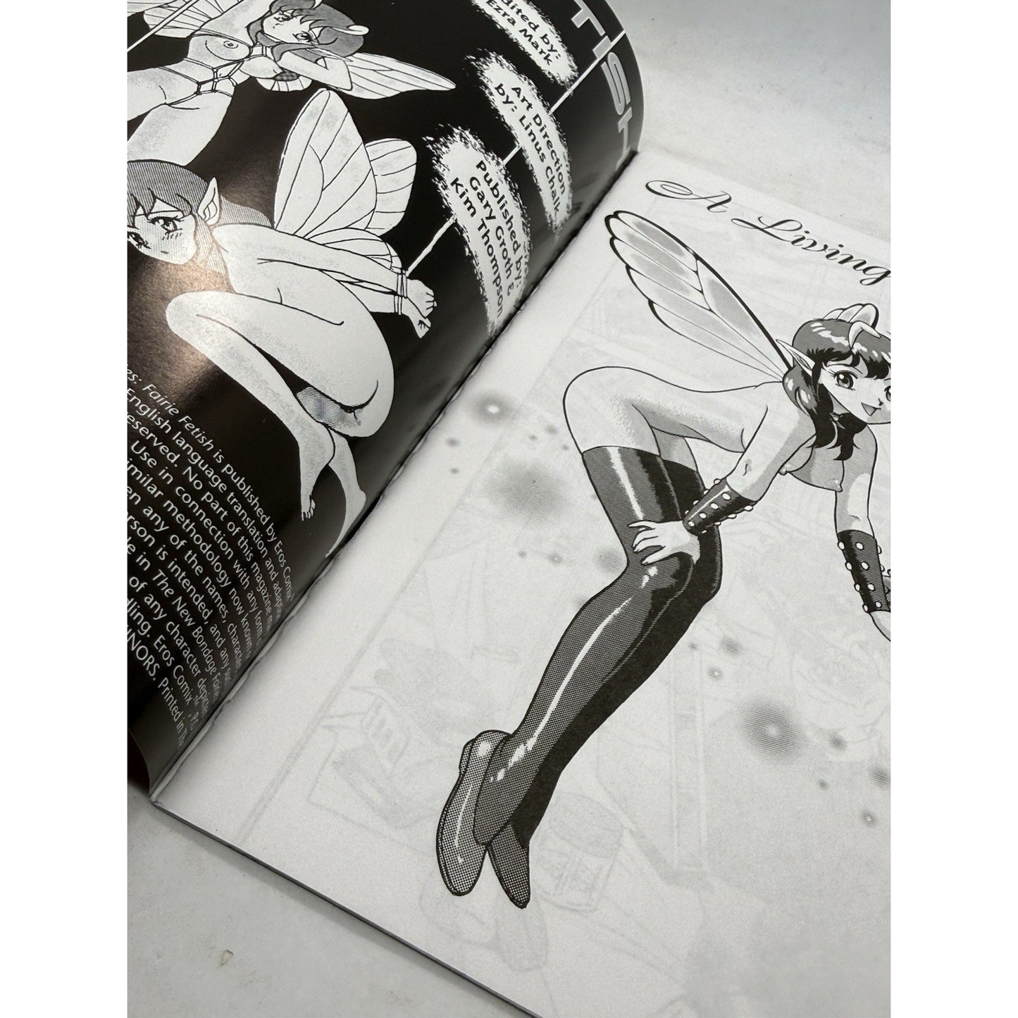 Vintage 1998 Bondage Fairies Comic Book #8 — Rare English Manga Issue