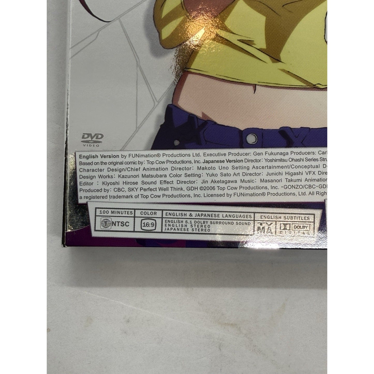 Witchblade Anime DVD (2006) Top Cow x Gonzo x Funimation - Brand New Sealed