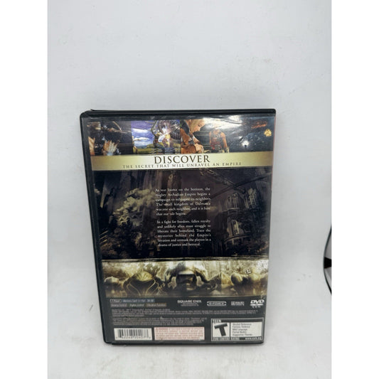 Final Fantasy XII (PlayStation 2, Greatest Hits) Complete CIB - Tested - Works