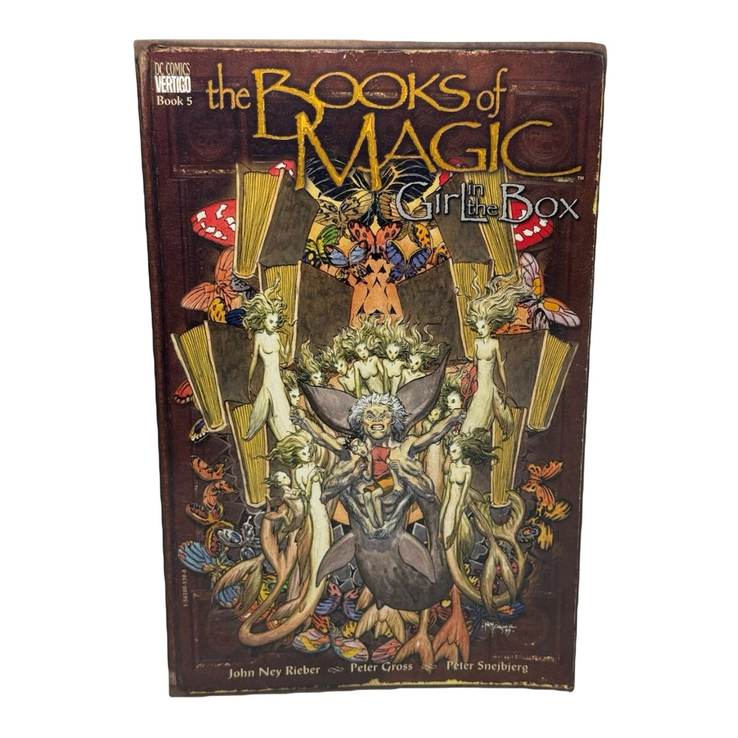 Books of Magic Girl in the Box Book 5 DC Vertigo TPB 1999 Rieber Gross Gaiman