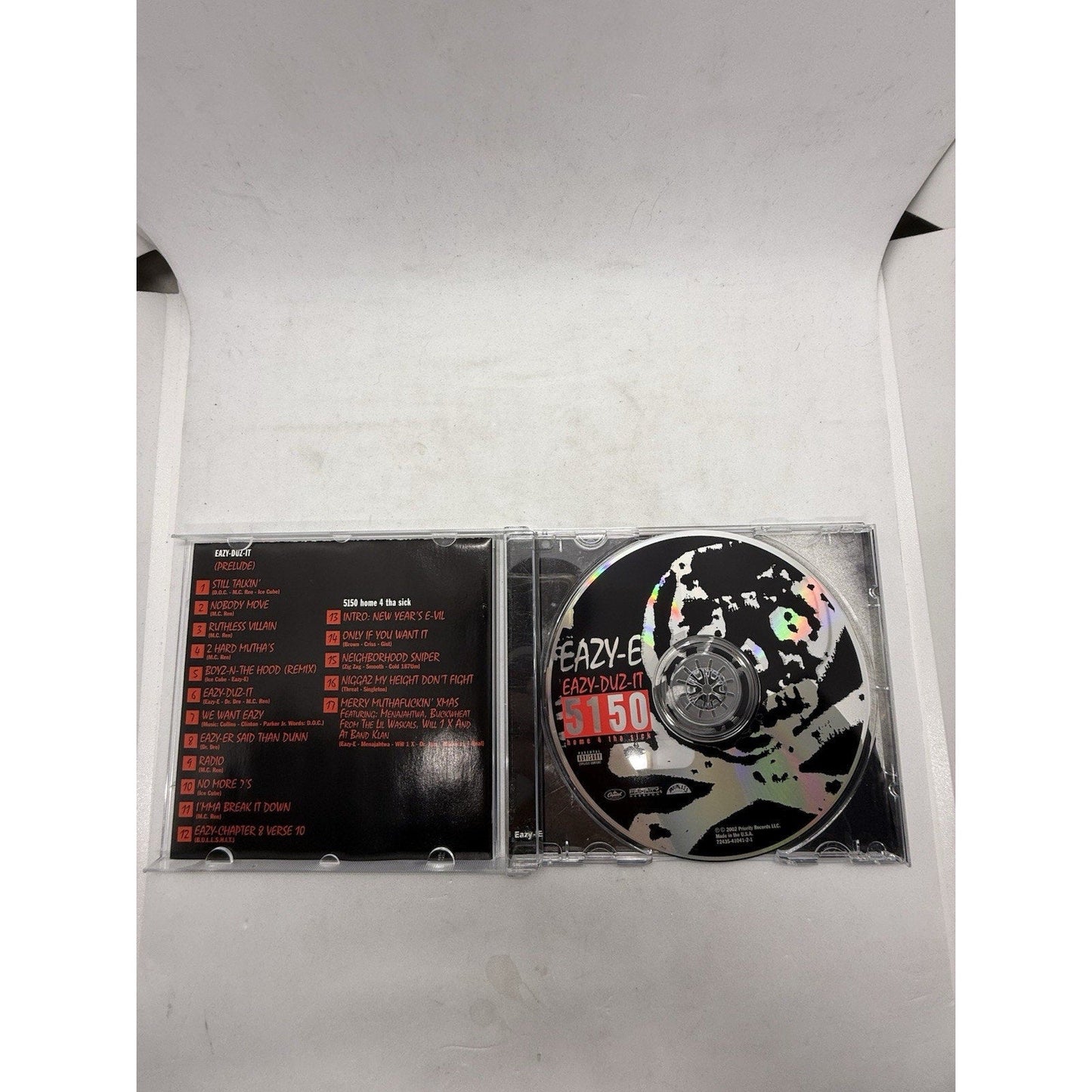 Eazy Duz It by Eazy - E CD 2002 5150 Home 4 tha Sick Ruthless Priority Capitol - thriftgoblin