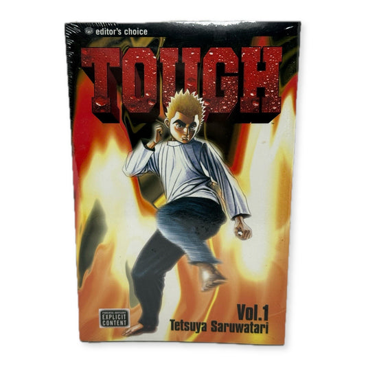 Tough Vol 1 Manga Tetsuya Saruwatari VIZ Editors Choice Sealed Mature 2004 OOP