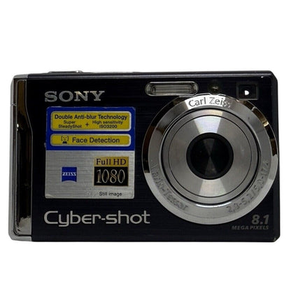 ソニー サイバーショット スーパーステディショット DSC-W90 ブラック 8.1MP 3倍デジタルカメラ Pシュート