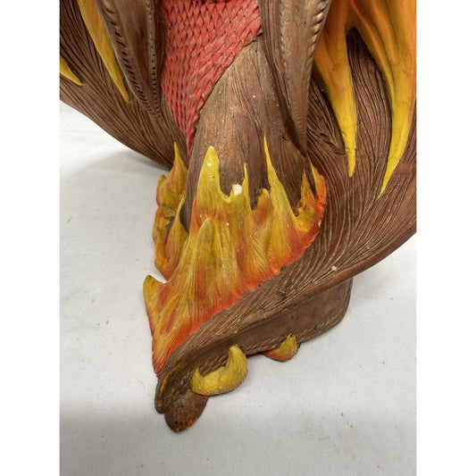 Elanti Quest For The Stones Figure Fairadon The Pyradon Of Fire 1988 Rare - thriftgoblin