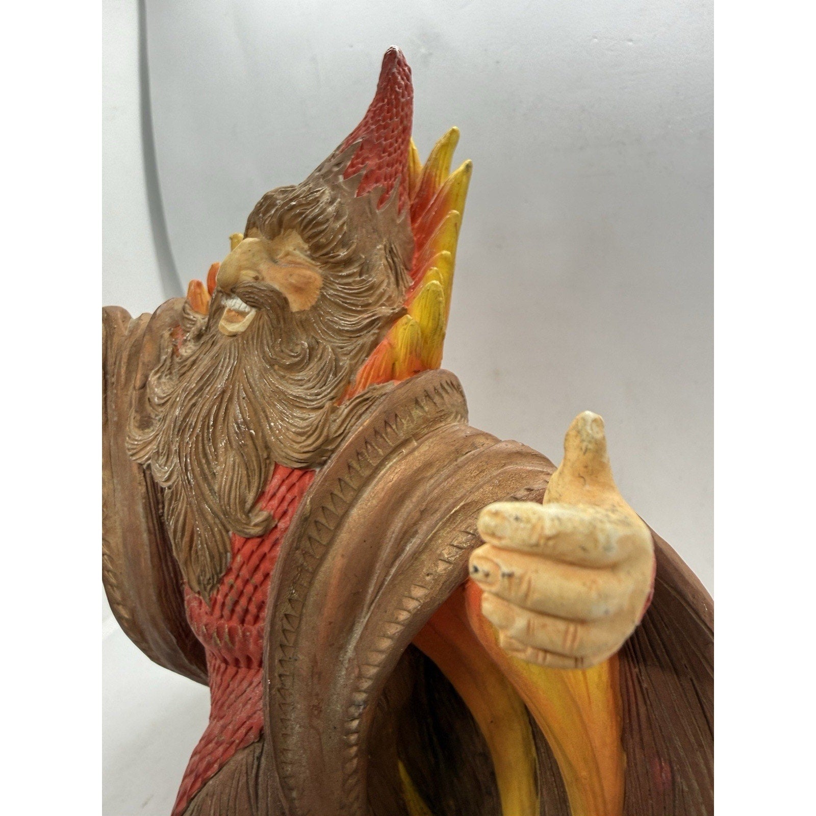 Elanti Quest For The Stones Figure Fairadon The Pyradon Of Fire 1988 Rare - thriftgoblin