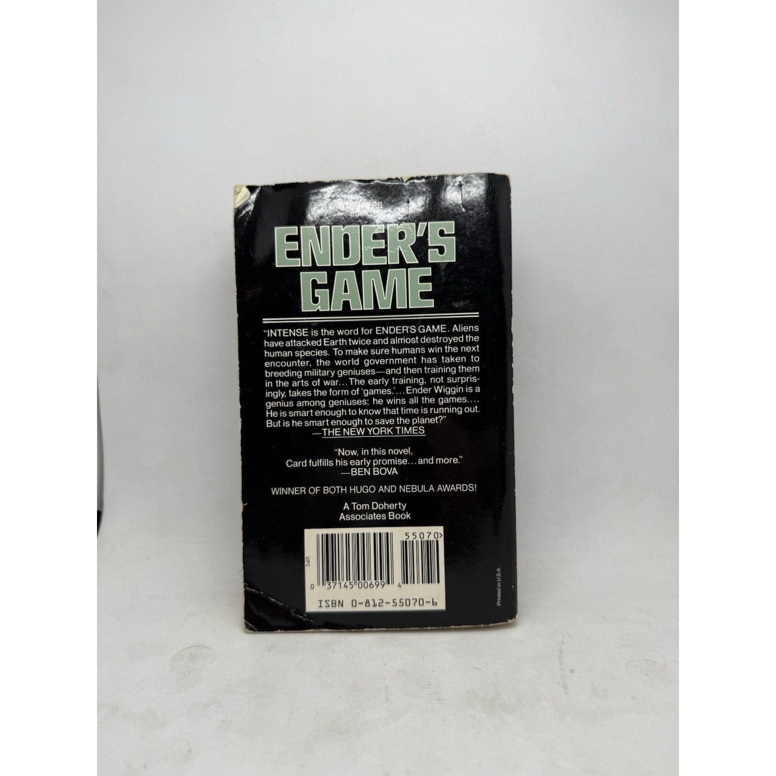 Ender’s Game by Orson Scott Card Author’s Definitive Edition Sci - Fi Paperback - thriftgoblin