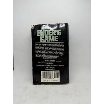 Ender’s Game by Orson Scott Card Author’s Definitive Edition Sci - Fi Paperback - thriftgoblin