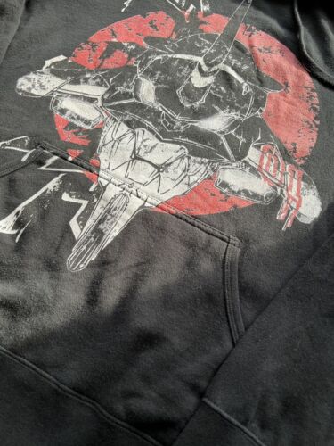 EVA - 01 Neon Genesis Evangelion Anime Mecha Hoodie Sweater Zip Shinji Graffiti - thriftgoblin