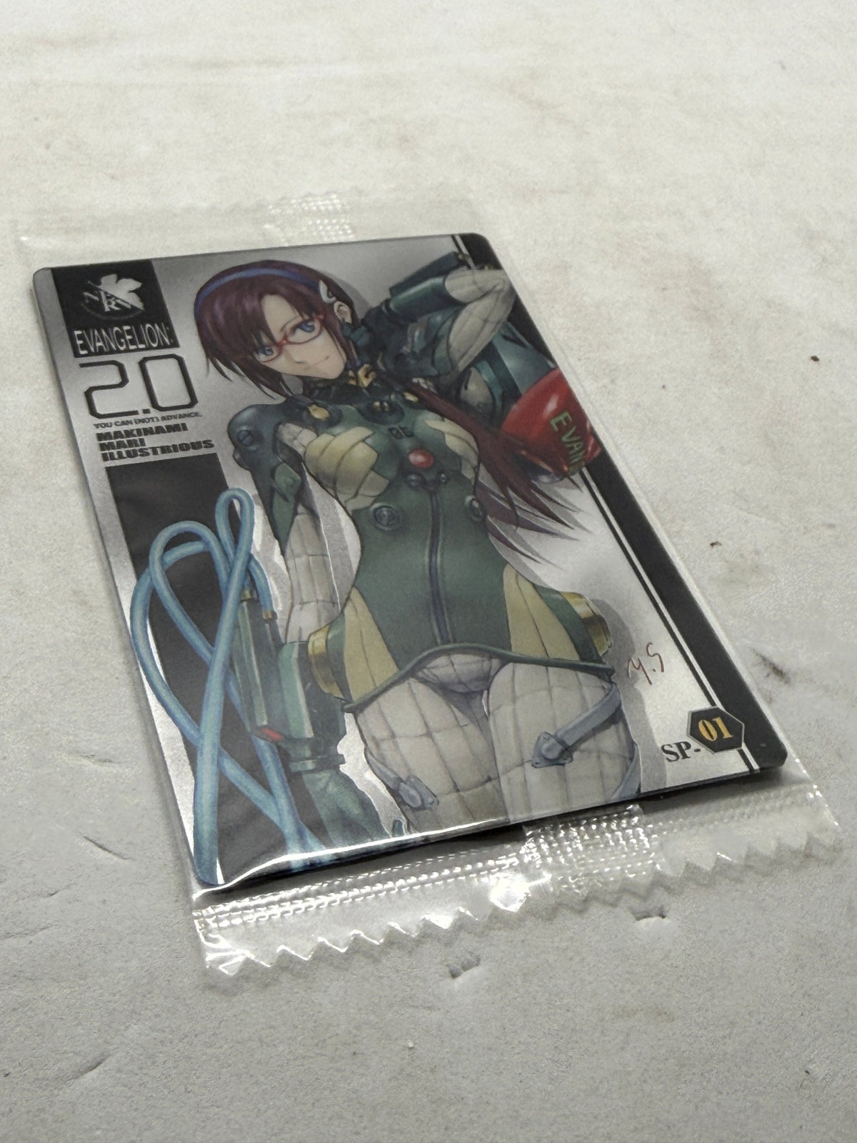 Evangelion 2.0 Makinami Mari Illustrious SP-01 Sealed Card Pack - Thrift GoblinTrading Card