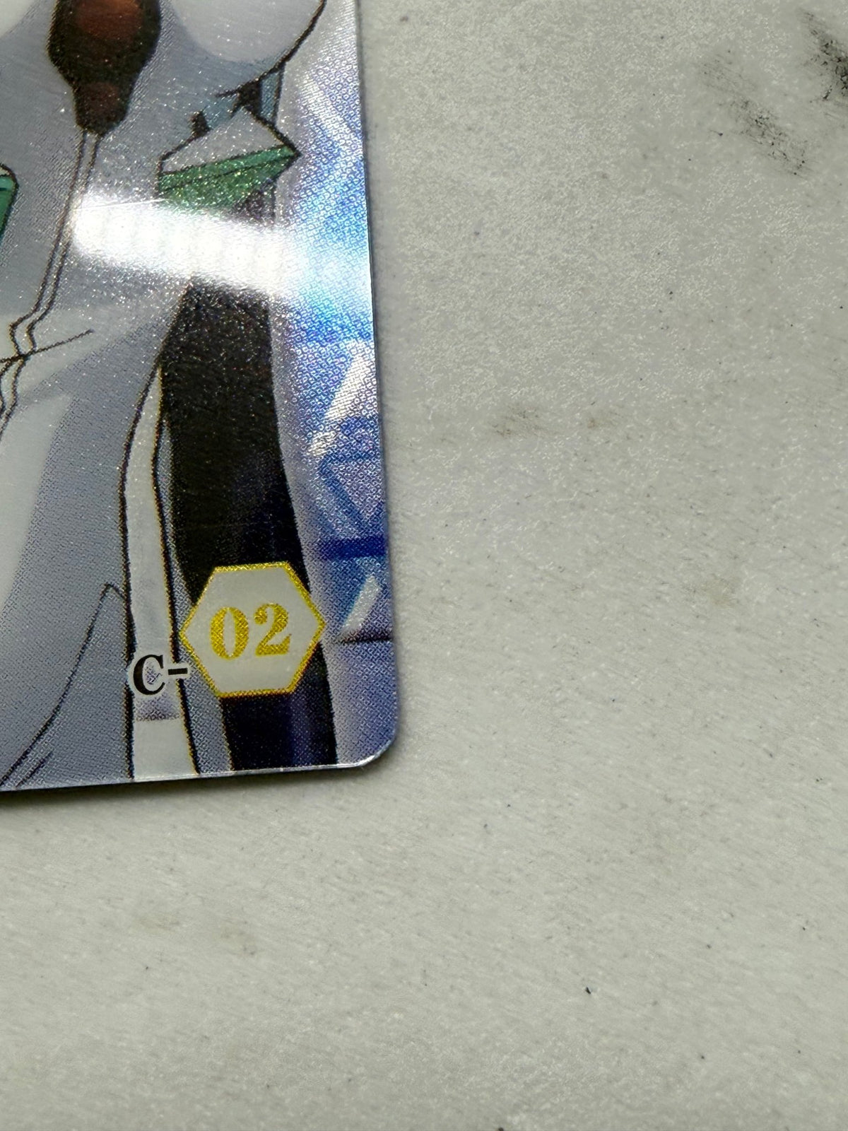 Evangelion 2.0 Rei Ayanami C-02 Bandai 2009 Japan Holo Card Rebuild Plugsuit NGE - Thrift GoblinTrading Card