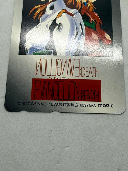 Evangelion Death and Rebirth Movie Telephone Card movic - thriftgoblinTelephone Card
