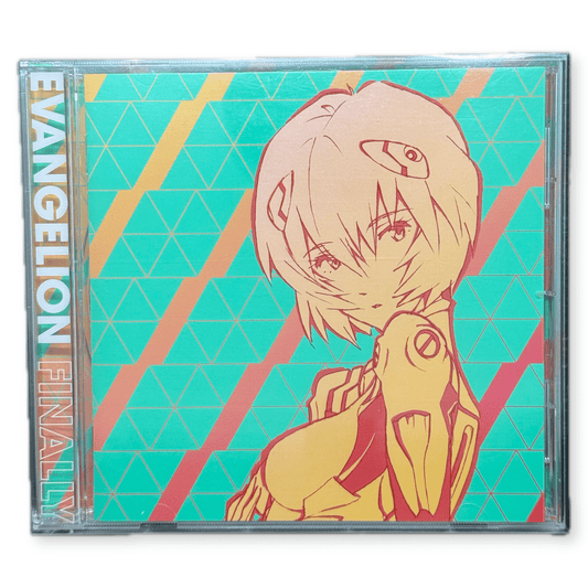 Evangelion Finally CD + Rei Ayanami Telephone Card King Records - thriftgoblinMusic