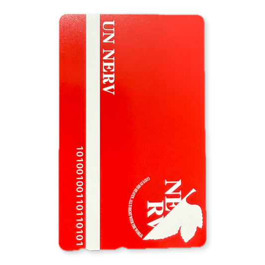 Evangelion UN NERV Red Unused Japanese Telephone Card (Teleca) - Thrift GoblinTelephone Card