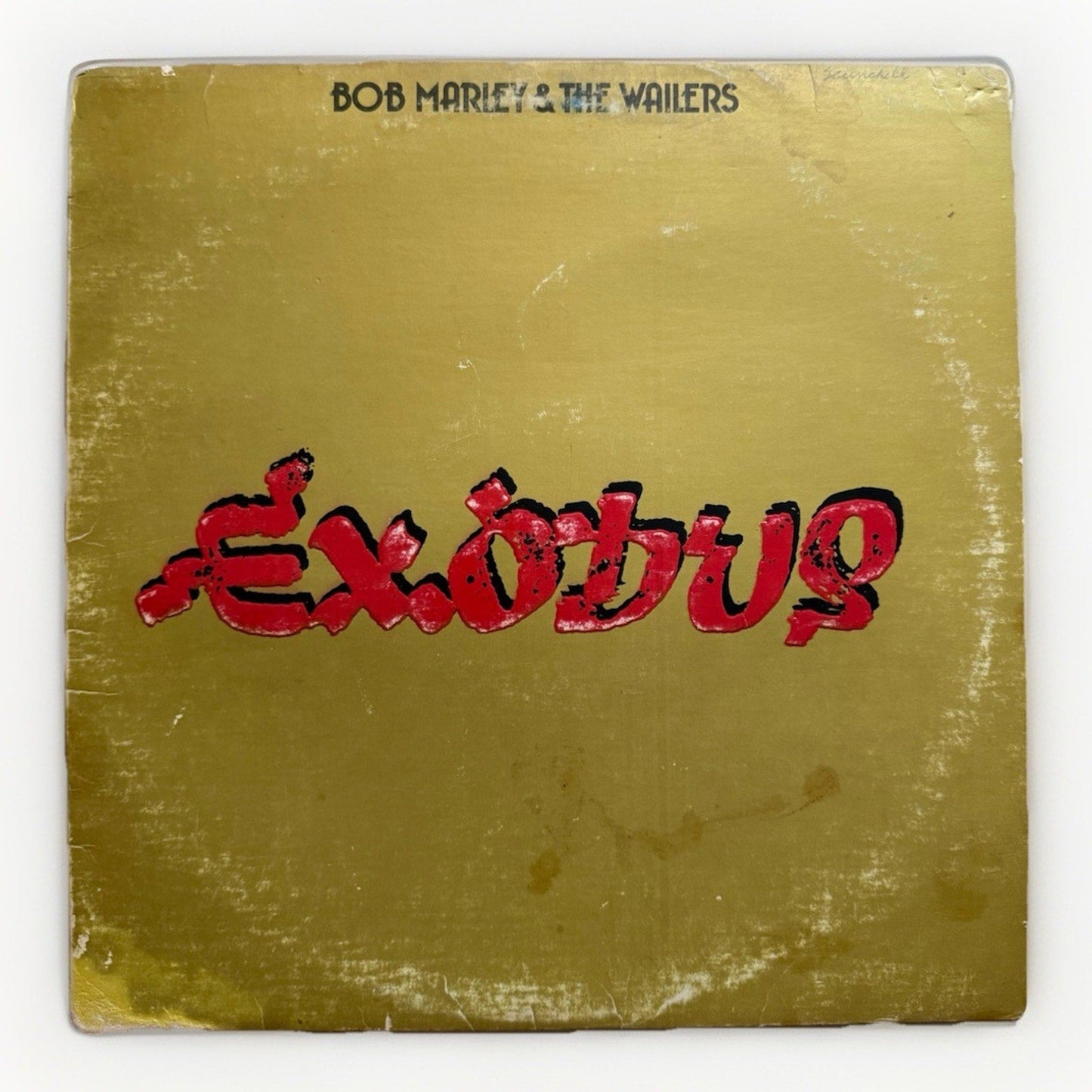Exodus LP by Bob Marley & The Wailers vinyl 1981 VG+ ILPS9498 Island Records - thriftgoblin