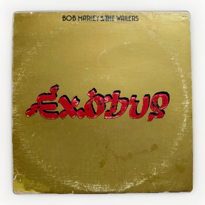 Exodus LP by Bob Marley & The Wailers vinyl 1981 VG+ ILPS9498 Island Records - thriftgoblin