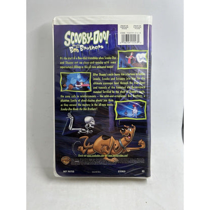 Scooby-Doo Meets the Boo Brothers VHS Tape 2000 Warner Family Tested Classic 90