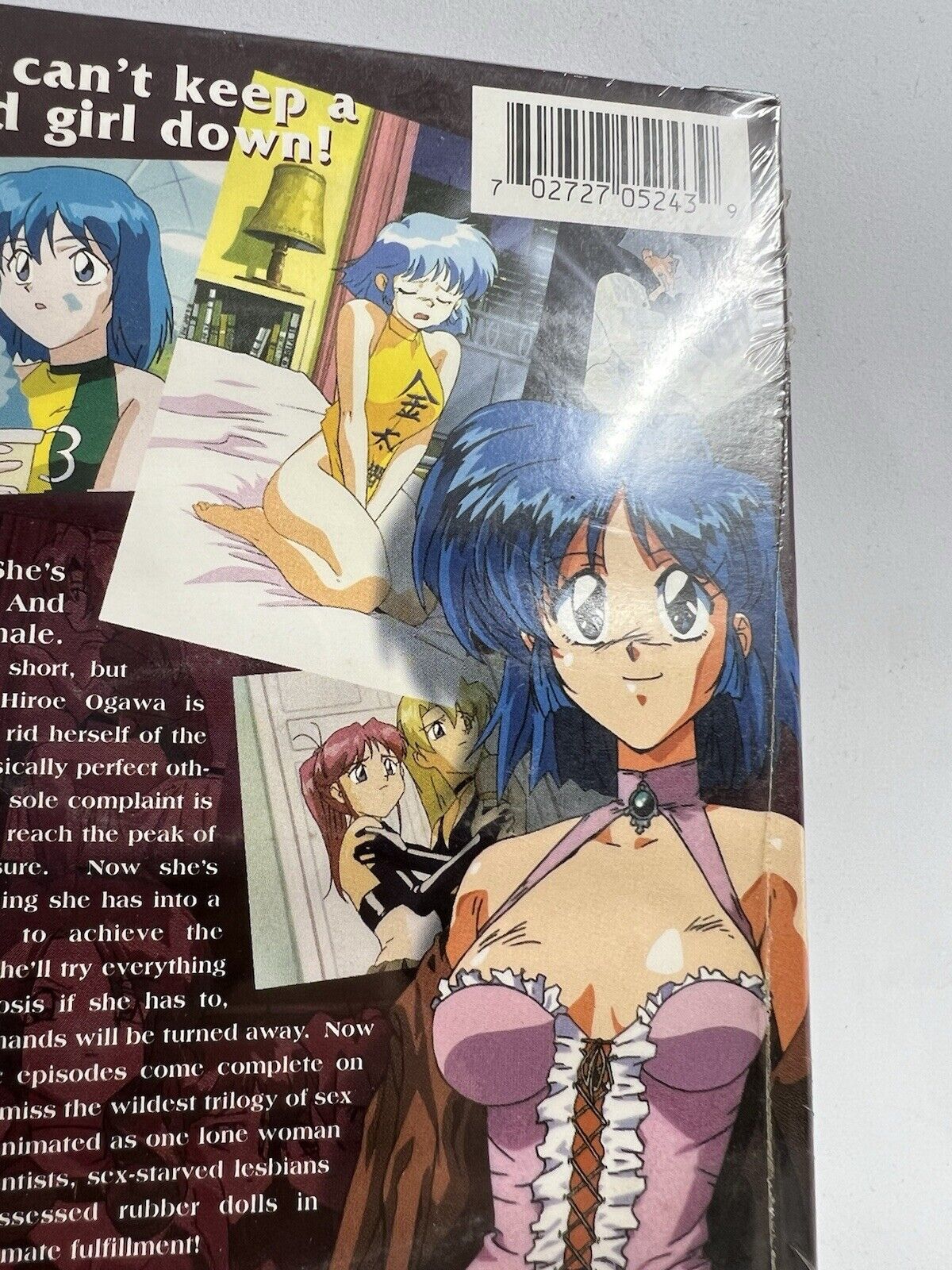 F3 (Frantic, Frustrated & Female) 1994 | 18+ VHS Tape Anime Softcel Pictures - thriftgoblin