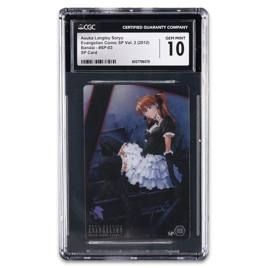 2012 EVANGELION COMIC SP VOL. 2 #SP-03 ASUKA LANGLEY SORYU CGC 10 GEM MINT