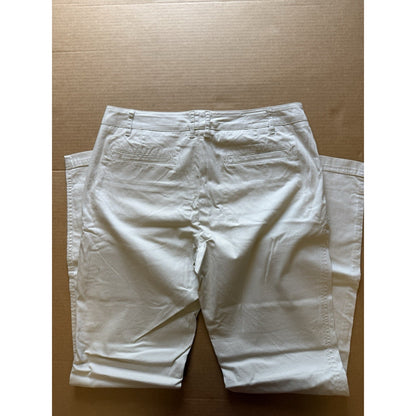 Pendleton Beige Straight Leg Mid-Rise Pants Womens Casual Flat Front Size 6