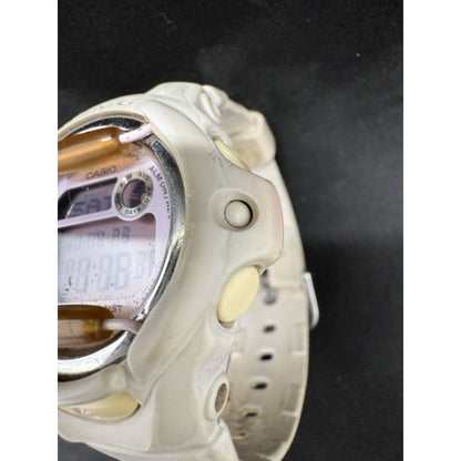 Casio Baby-G BG-169M Shock Resist White Pink Digital Watch Works Japan RARE