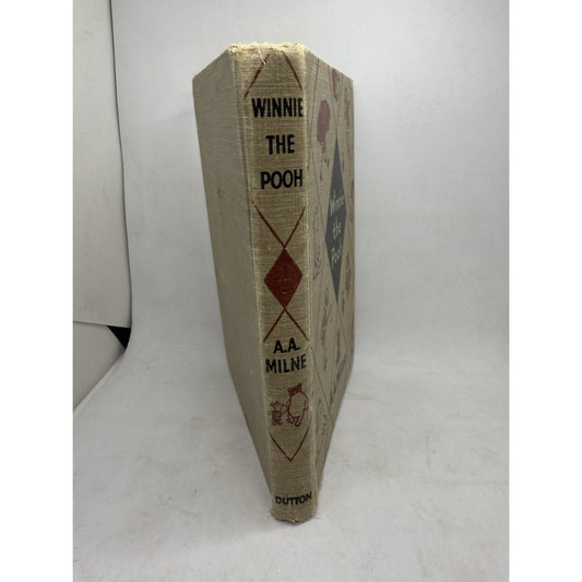 children's fiction WINNIE-THE-POOH by A.A. Milne E.P. Dutton 1950 hc No Dust