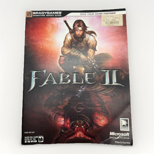Fable II BradyGames Official Strategy Guide Xbox 360 2008 Microsoft Lionhead - thriftgoblin