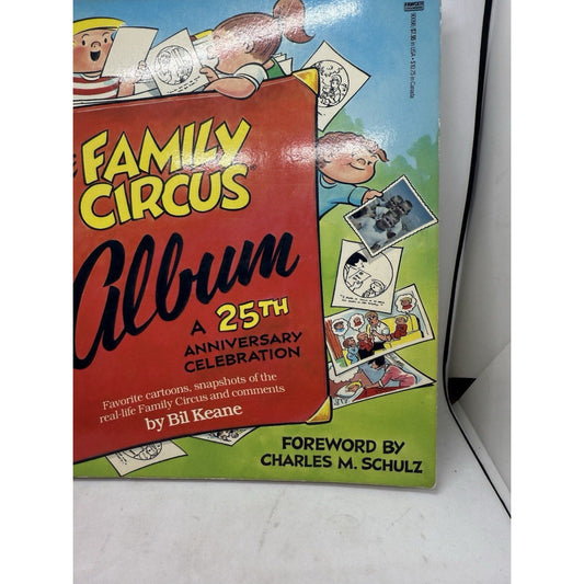 Family Circus Album 25th Anniversary 1984 First Edition Softcover Book Comic 80s - thriftgoblin