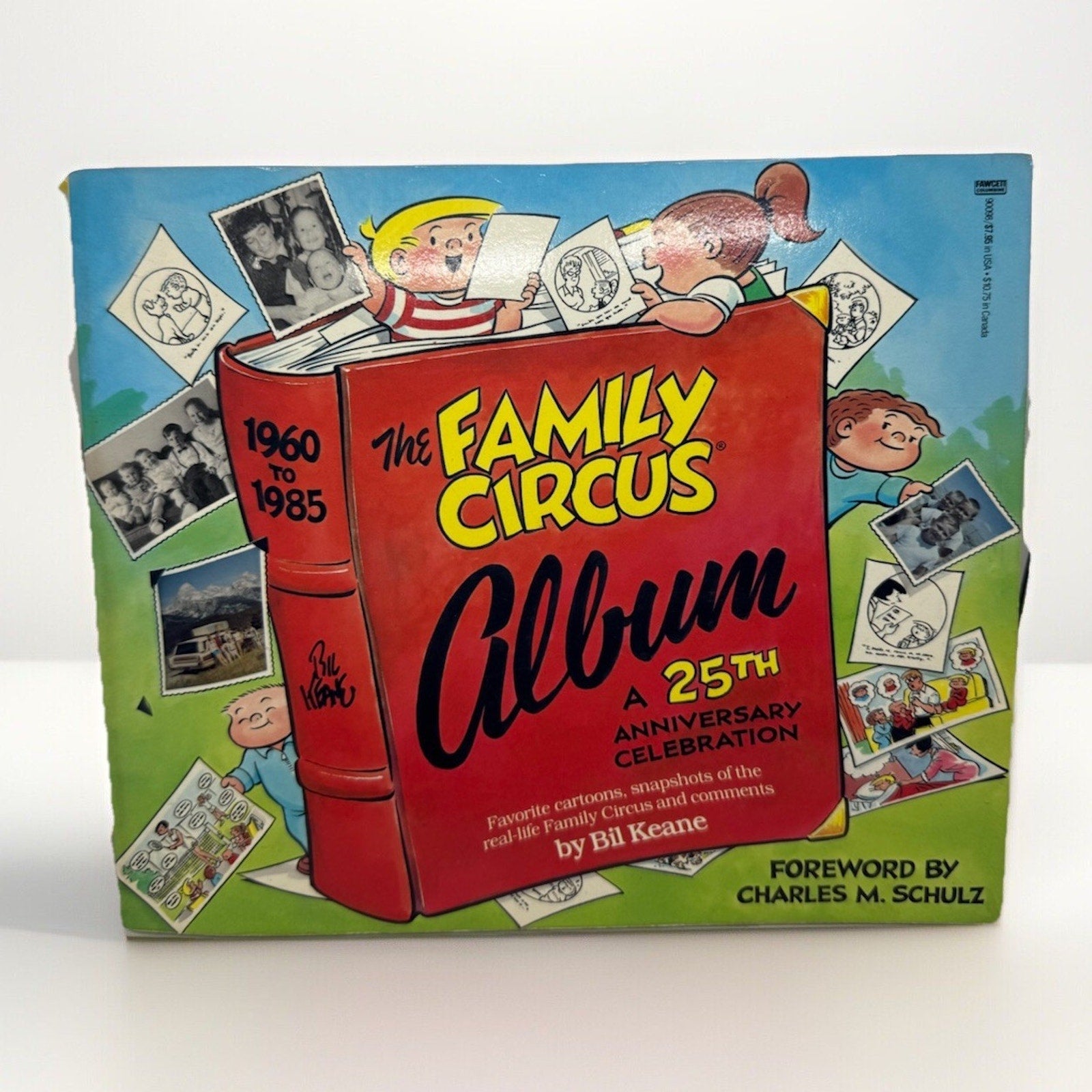 Family Circus Album 25th Anniversary 1984 First Edition Softcover Book Comic 80s - thriftgoblin