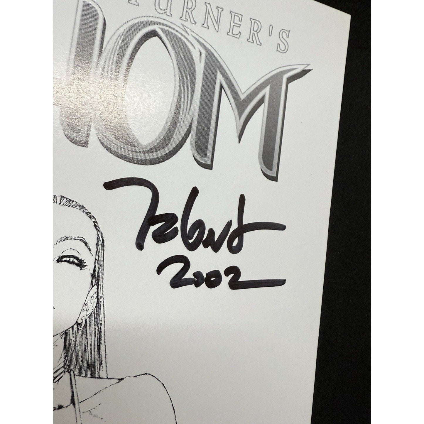 Fathom Convention Exclusive 1/500 Signed by Talent Caldwell 2002 Top Cow Jay Co - thriftgoblin