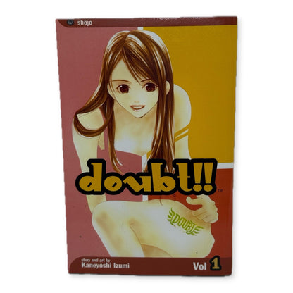 Doubt!! Vol 1 Manga Kaneyoshi Izumi VIZ Media Shojo Graphic Novel Ai Maekawa