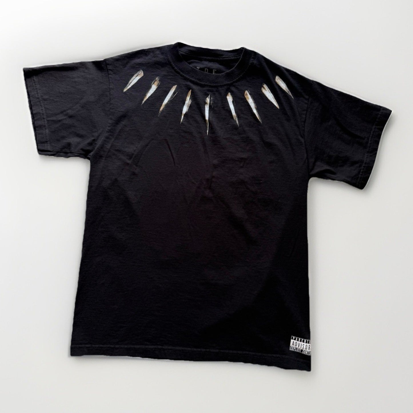 Kendrick Lamar TDE Black Panther CD Shirt Medium Rare Promo Short Sleeve Tee