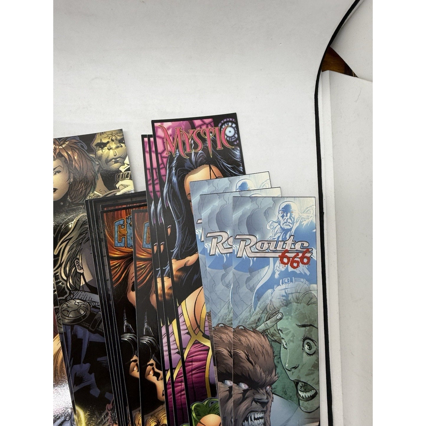 38 Comic Bookmarks Lot Sojourn, Mystic, Chimera, Route 666, The Path Set Adult