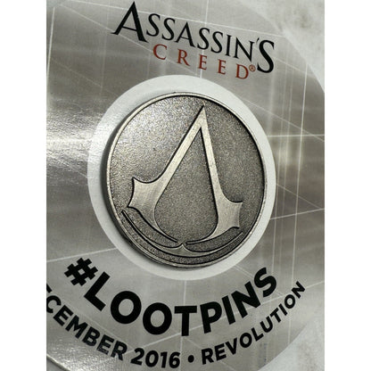 Assassins Creed Loot Crate Lootpins 2016 Revolution Lapel Pin Ubisoft Shadows