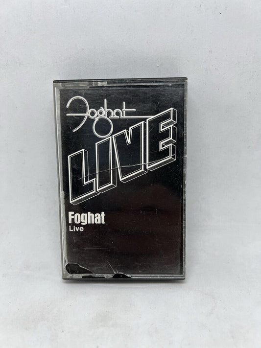 FOGHAT Foghat Live Cassette Tape 1977 Bearsville Records VGC - thriftgoblin