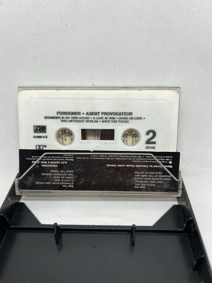 Foreigner Agent Provocateur Cassette Atlantic Records 1984 A4 - 81999 Rock - thriftgoblin