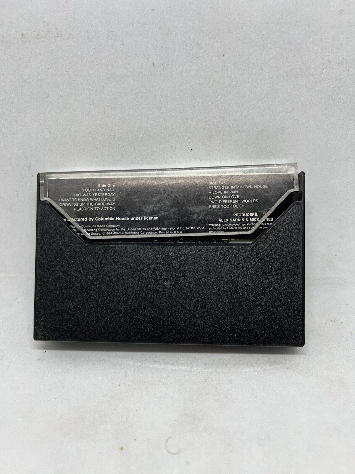 Foreigner Agent Provocateur Cassette Atlantic Records 1984 A4 - 81999 Rock - thriftgoblin