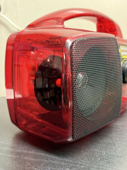 Freeplay Plus Self Powered AM/FM Radio Solar Power Emergency Wind Up Crank Clear - thriftgoblin