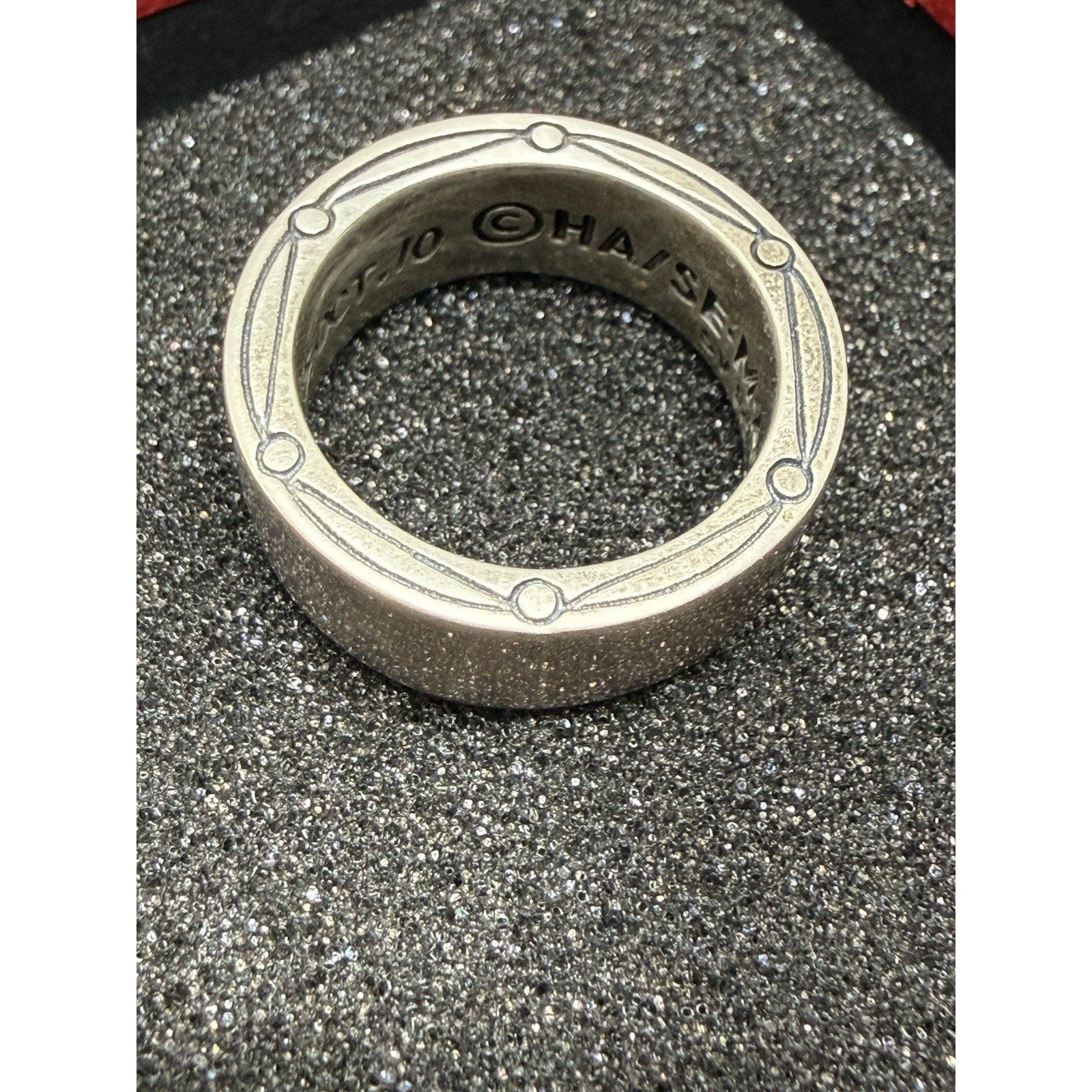 Fullmetal Alchemist Edward Silver Ring Size 8 Unused Rare Anime Jewelry - thriftgoblin