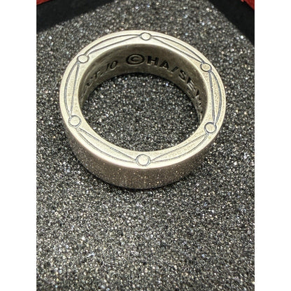 Fullmetal Alchemist Edward Silver Ring Size 8 Unused Rare Anime Jewelry - thriftgoblin