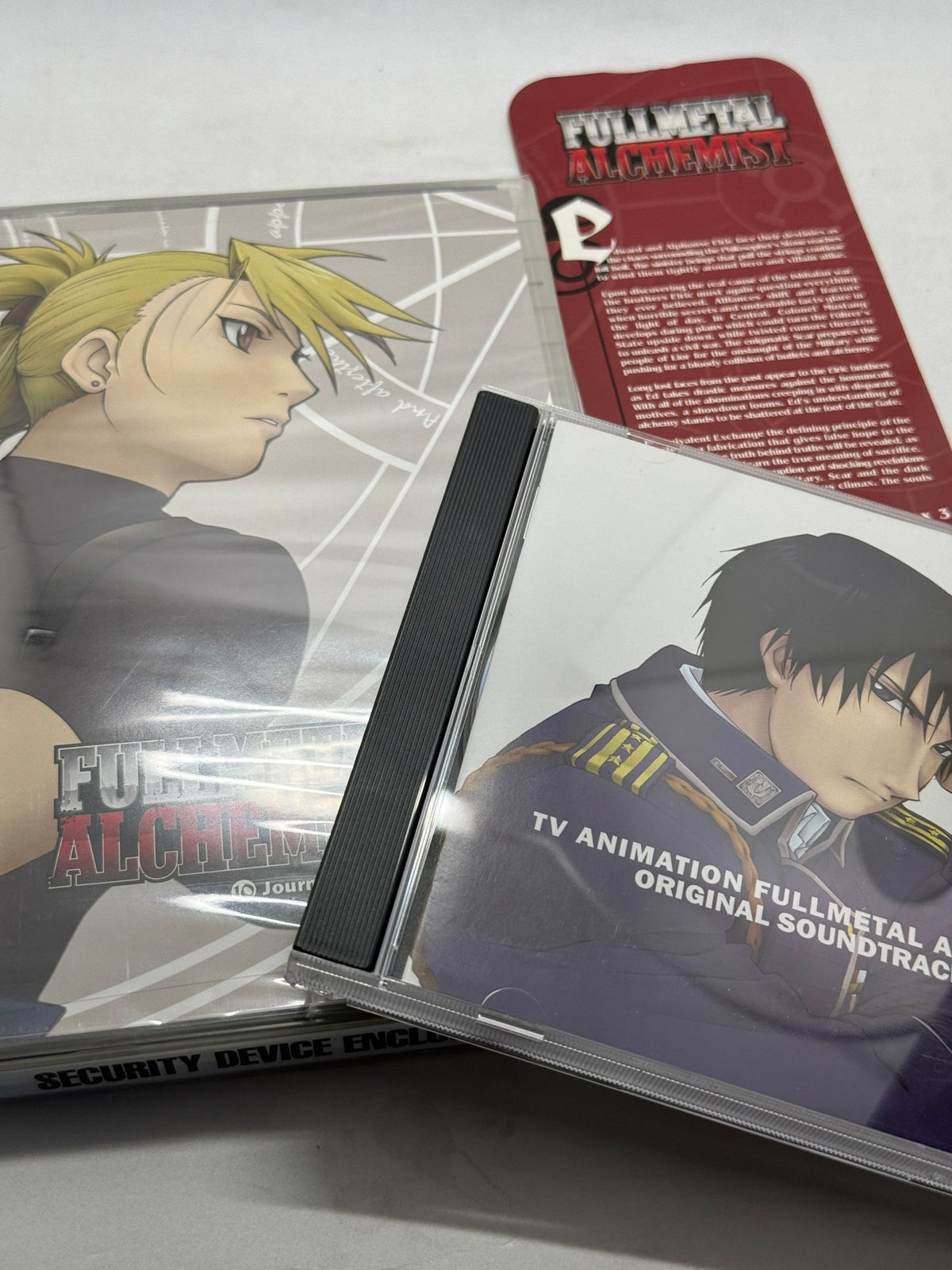 Fullmetal Alchemist Vol 1 The Curse DVD Collector Tin FUNimation 2005 Opened Unused - Thrift GoblinDVD