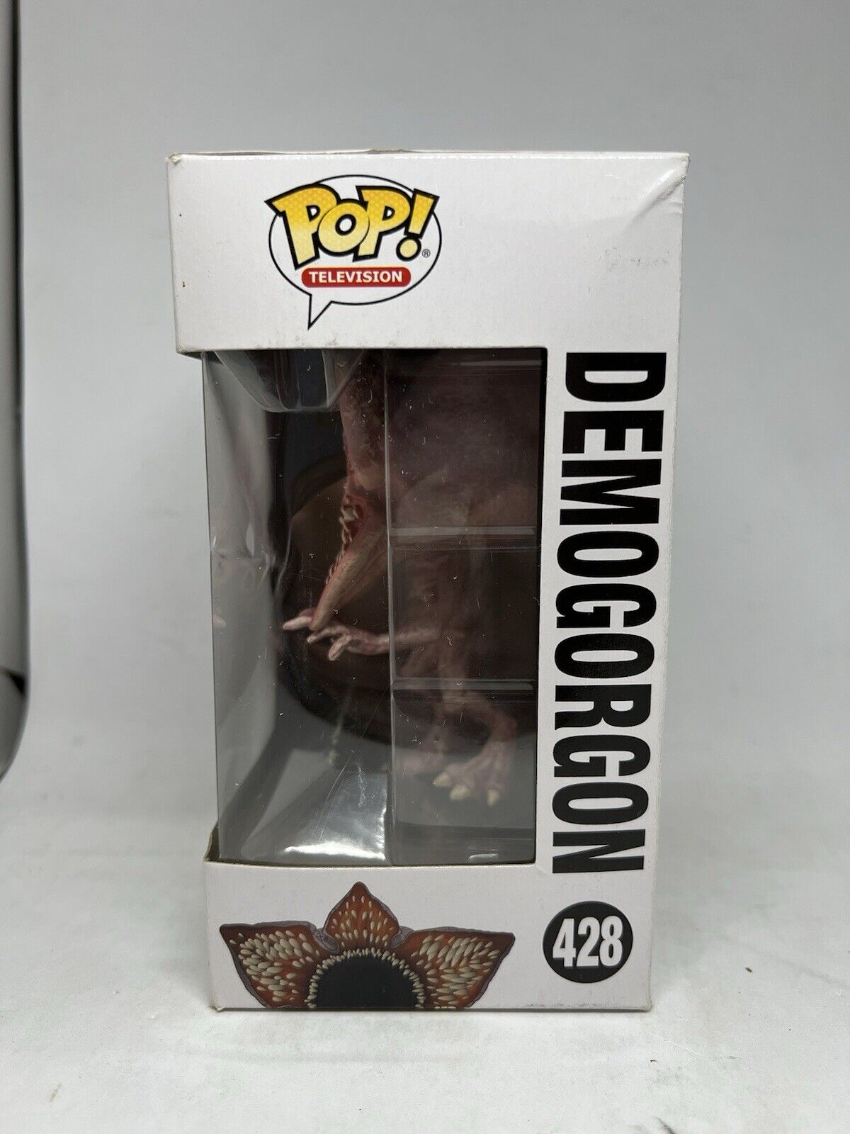 Funko Pop! Television Stranger Things Demogorgon Open Face Mouth 428 With Case - thriftgoblin