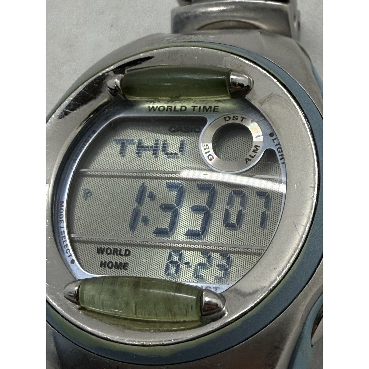 G - Shock Baby - G G - Ms Msg - 140 Digital Quartz Women Babyg Casio Watch Gms Stainless - thriftgoblin