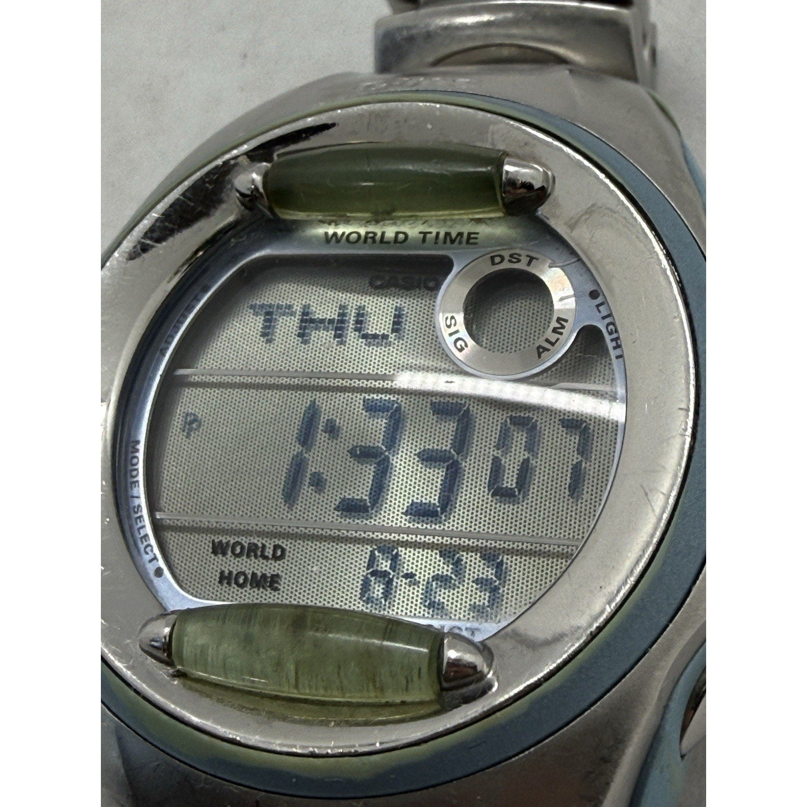 G - Shock Baby - G G - Ms Msg - 140 Digital Quartz Women Babyg Casio Watch Gms Stainless - thriftgoblin