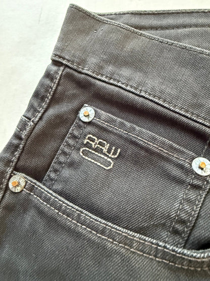 G-Star Raw 3301 Super Slim Jeans Anthracite Black Size 34x34 - Thrift GoblinPants