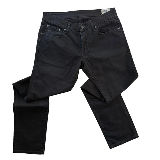 G-Star Raw 3301 Super Slim Jeans Anthracite Black Size 34x34 - Thrift GoblinPants