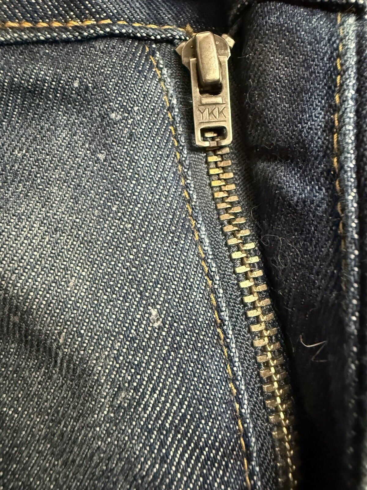 G Star Raw Jean Men 31x32 Blue 3301 Slim Straight Faded Selvedge 2010 Bottoms - thriftgoblin