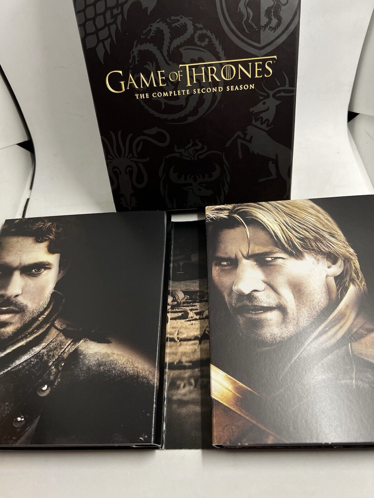 GAME OF THRONES: COMPLETE SECOND SEASON, 7 - DISC BLU - RAY + DVD + DIGITAL SET HBO - thriftgoblin